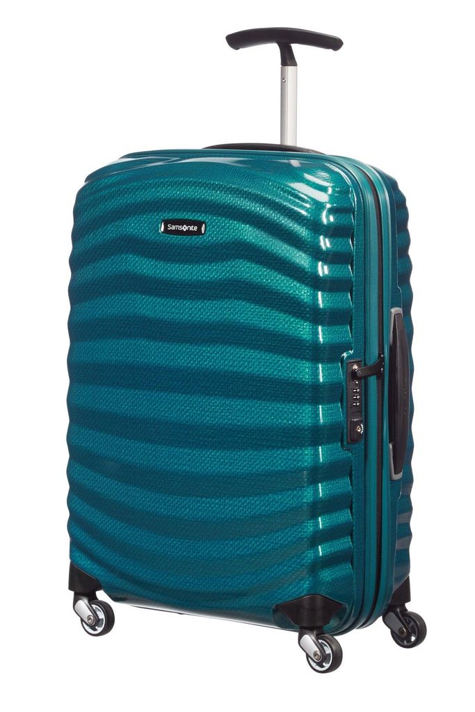 Samsonite Lite-Shock Spinner, Karre, Blau, Petrol Blue, Produktbild 