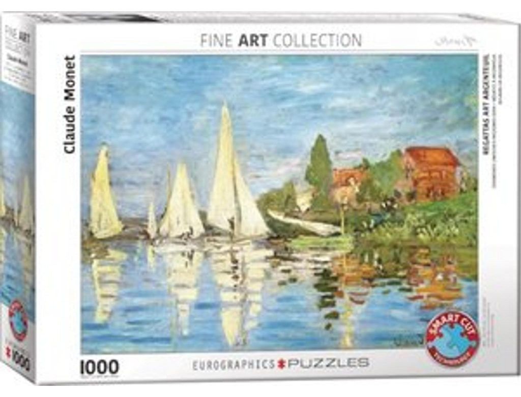 Eurographics Puzzle Régates à Argenteuil - Monet, 1000 Image du produit 