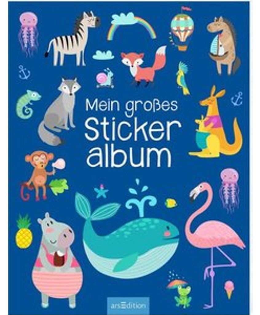 Mein großes Stickeralbum - Tiere Produktbild 