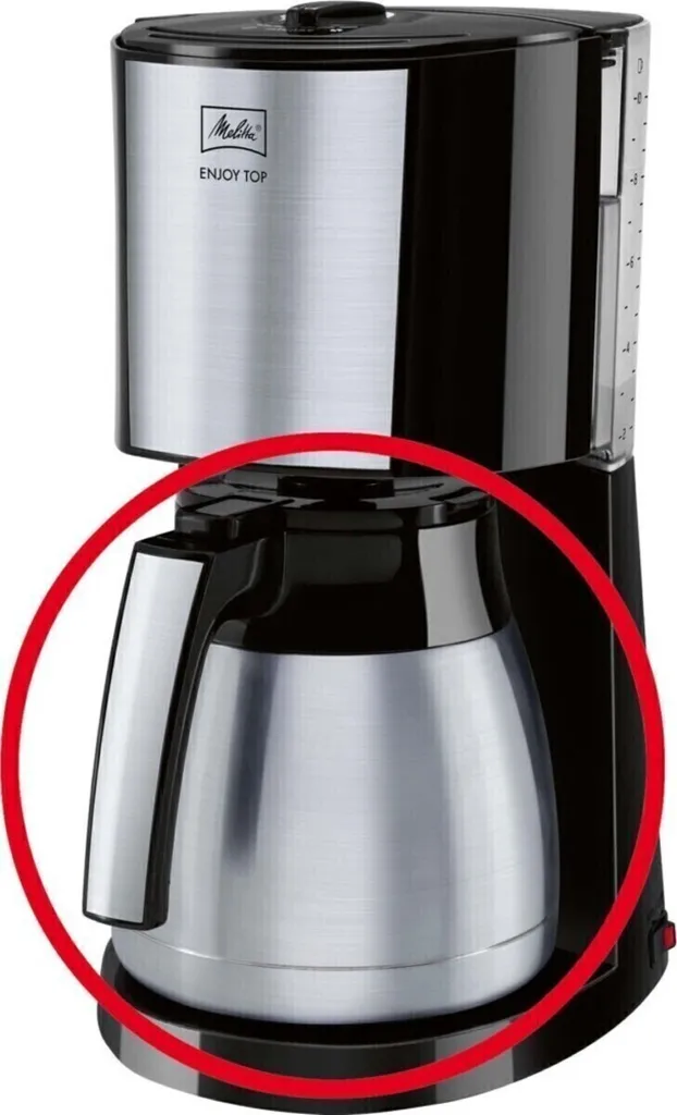 Carafe en Verre Melitta 215737 pour Machine à Café à Filtre Classique