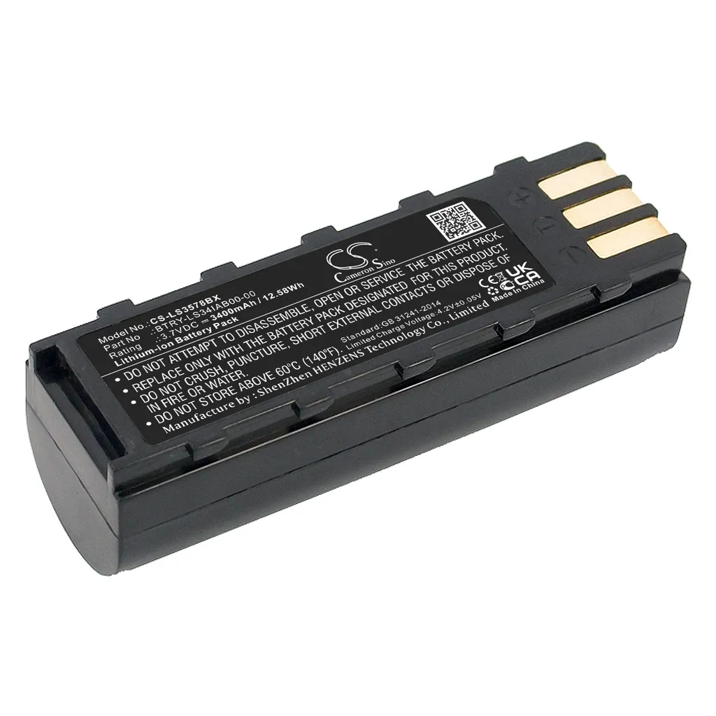 Batterie de rechange pour lecteur code-barres Symbol LS3478 et MT2000