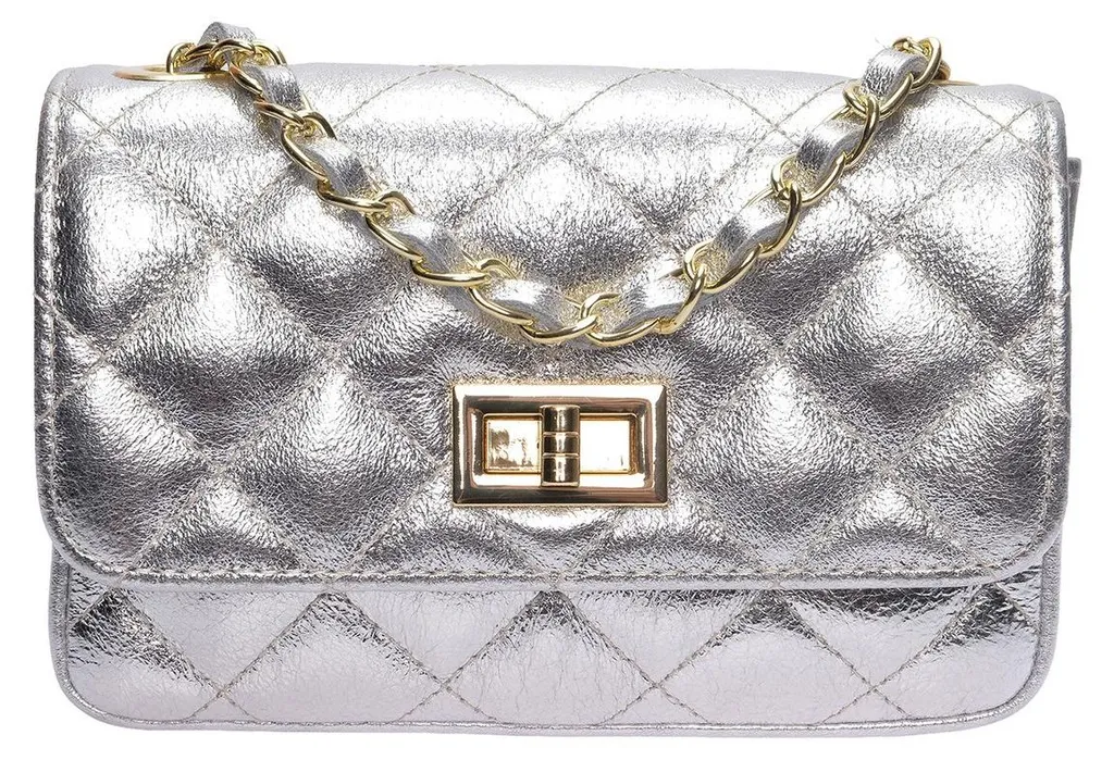 Luisa Vannini Sac Bandoulière SS26 LV 2225 Argento Chic et Moderne