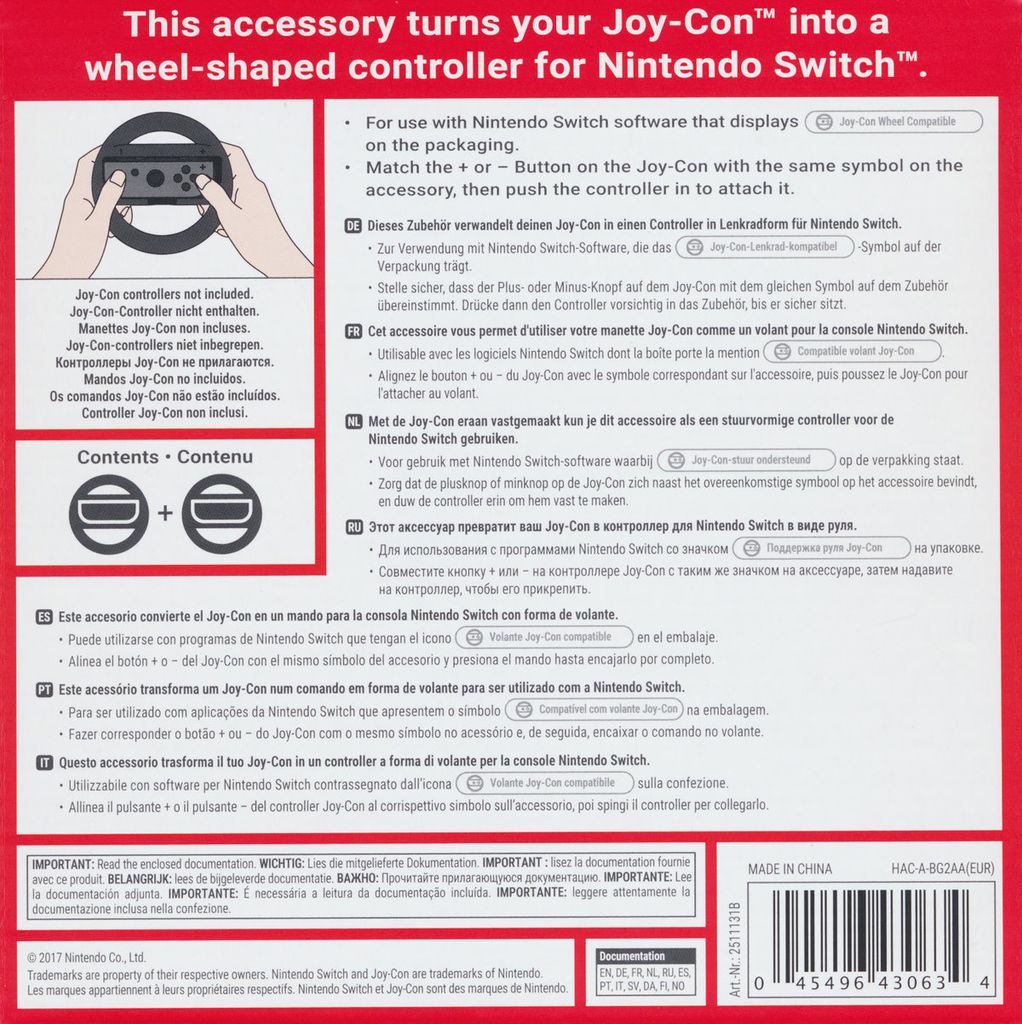2er-Pack Orzly Nintendo Switch Lenkrad für Joy-Con Fernbedienungen