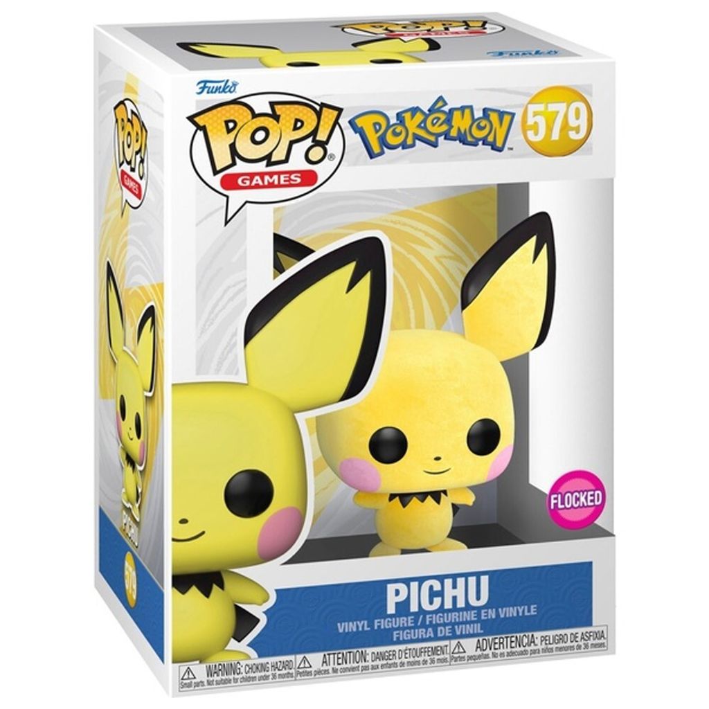 Figúrka Pokémon - Pichu Flocked (Funko POP! Games 579) Obrázok produktu 