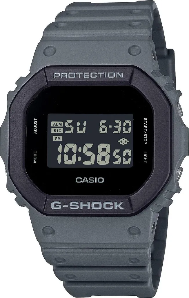 G-Shock 5610 Series Montre Etanche 200m avec Boîtier Renforcé Gris