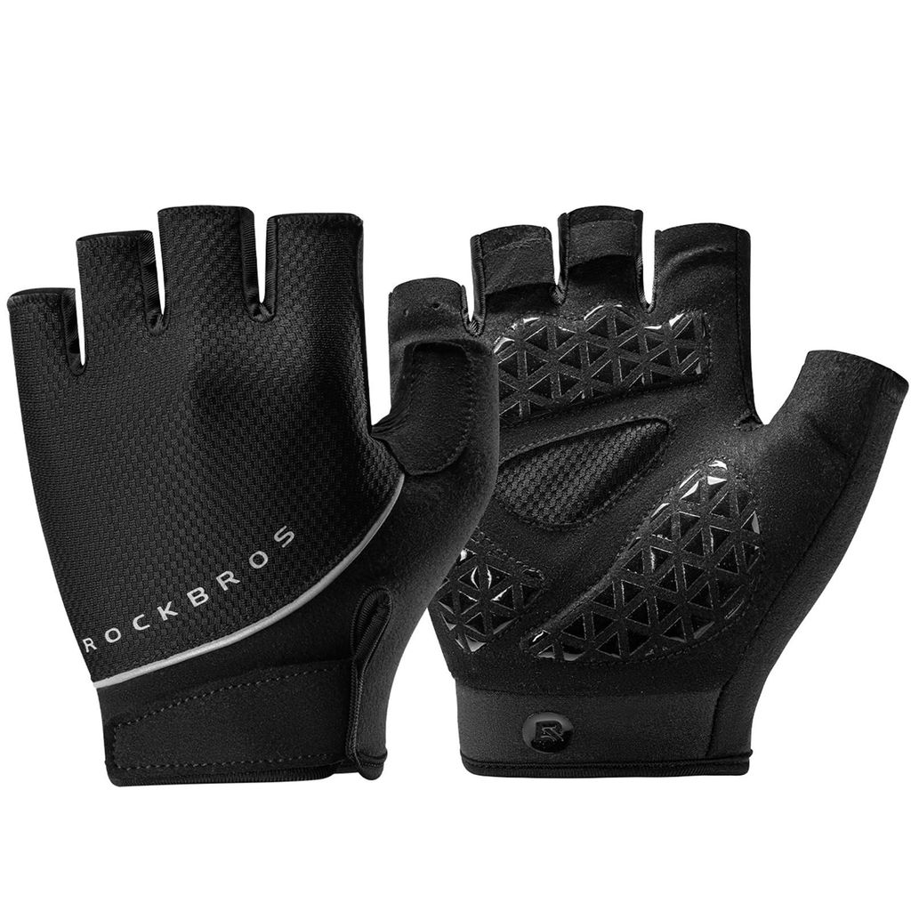 ROCKBROS Fahrradhandschuhe Kurzfinger Herren Damen Produktbild 