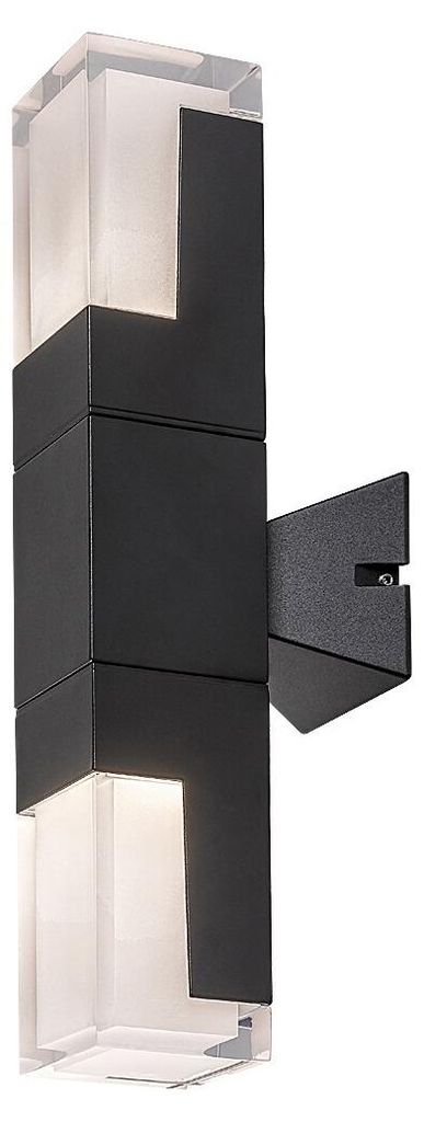 Rabalux Černé fasádní LED svítidlo Darvas 12W IP54 CCT Obrázek produktu 