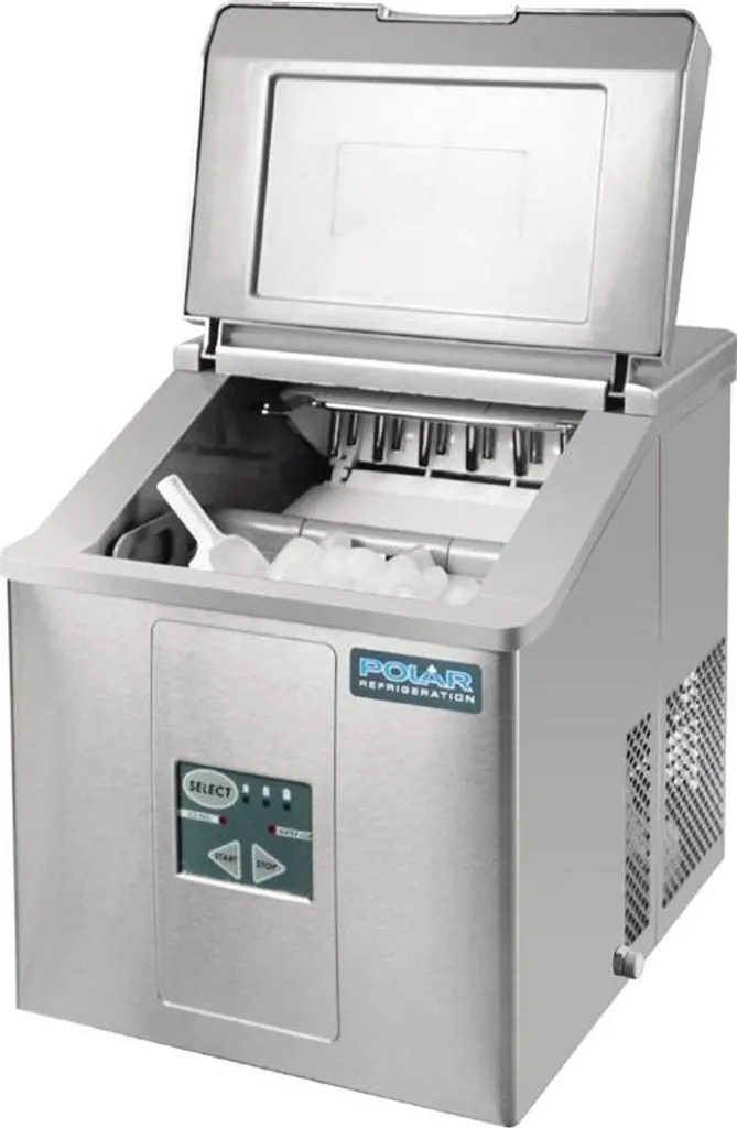 Machine à glace de comptoir 15kg Polar C - Modèle compact et performant