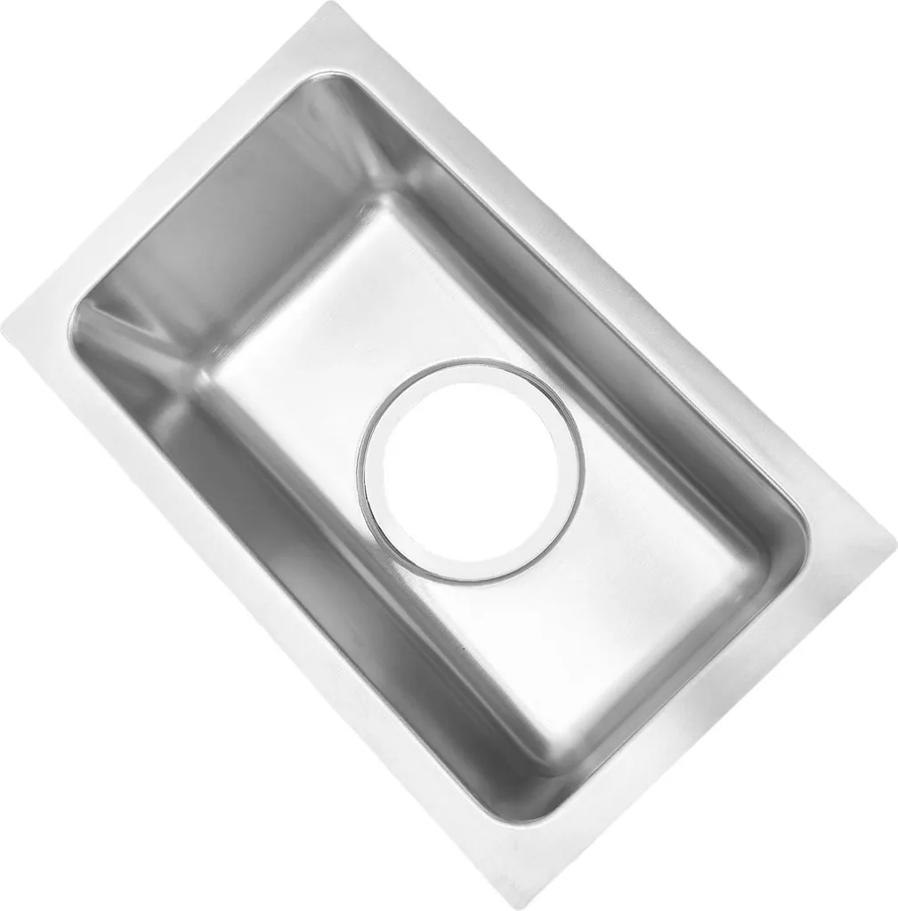 Évier gain de place pour van et mini cuisine avec évacuation flexible