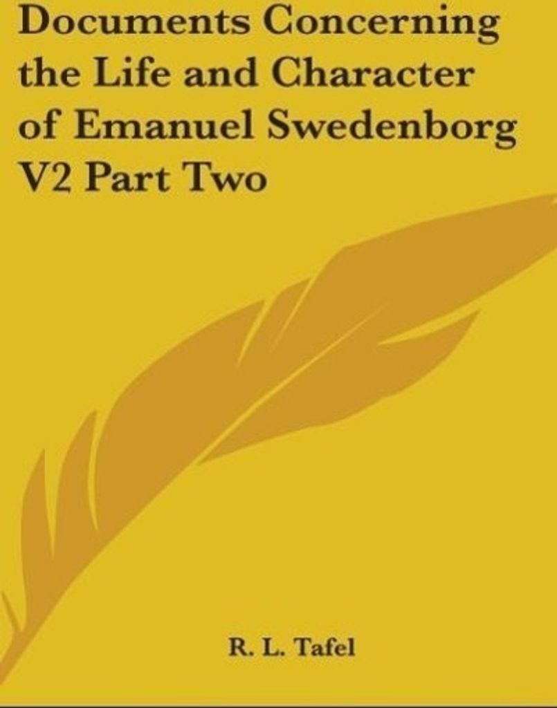 Documents Concerning the Life and Character of Emanuel Swedenborg V2 Part Two