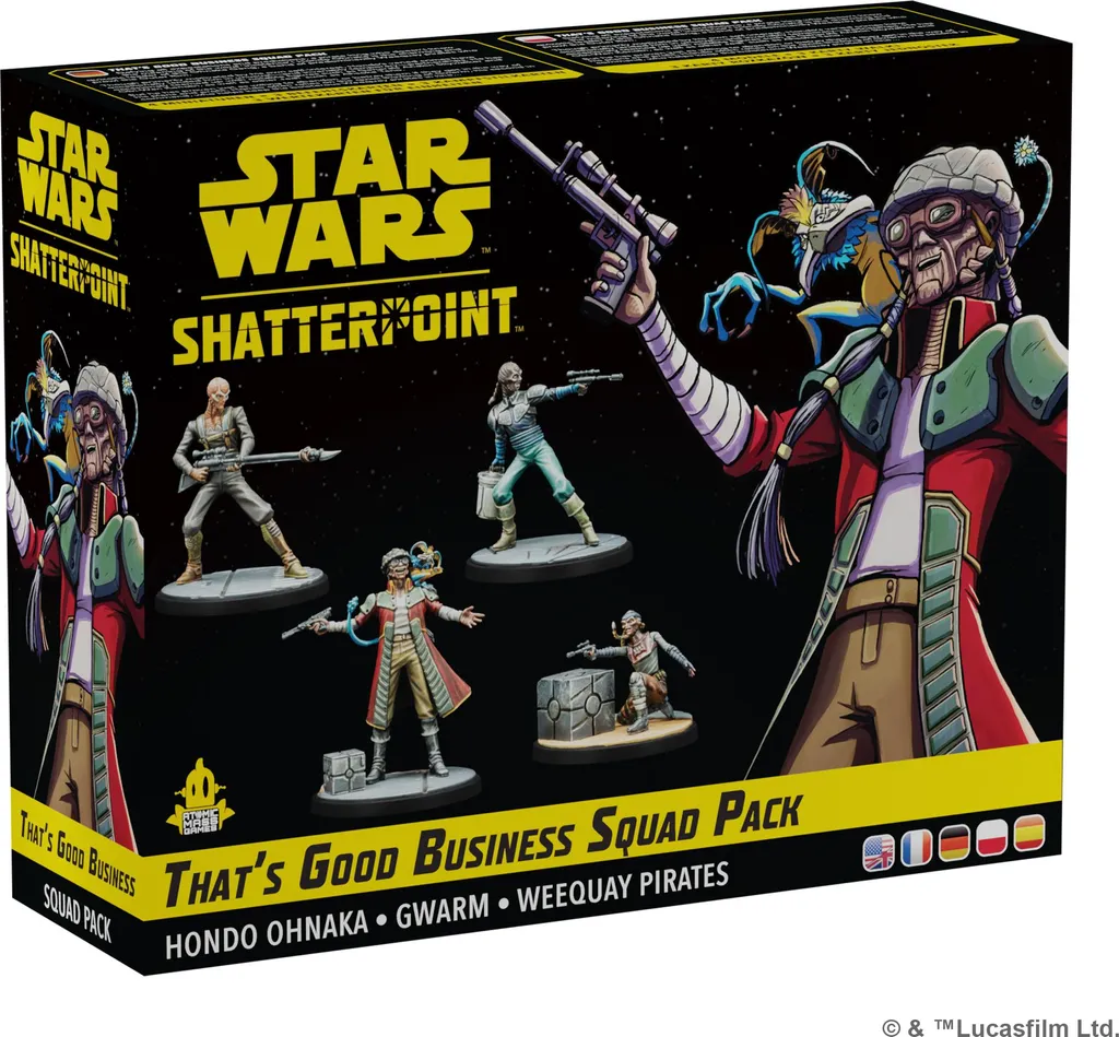 Figurines Star Wars Shatterpoint That's Good Business Pack Multilingue