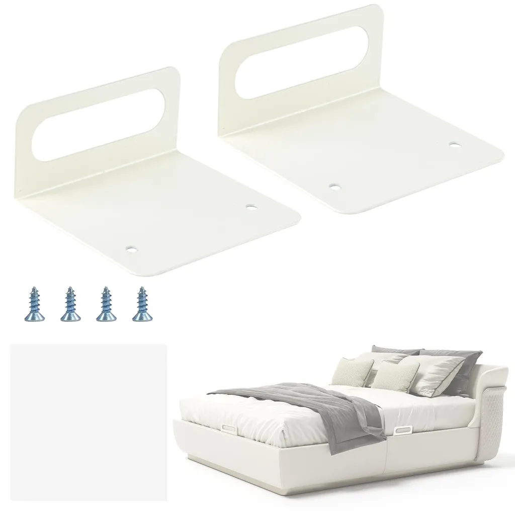 Fixation matelas ferme avec joints antidérapants, lot de 2 stabilisateurs