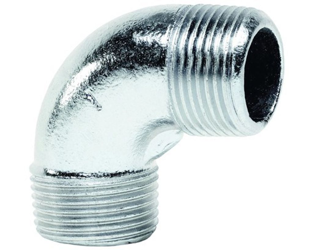 Koleno 90° pozink Gebo Platinum MM 1“ Obrázek produktu 