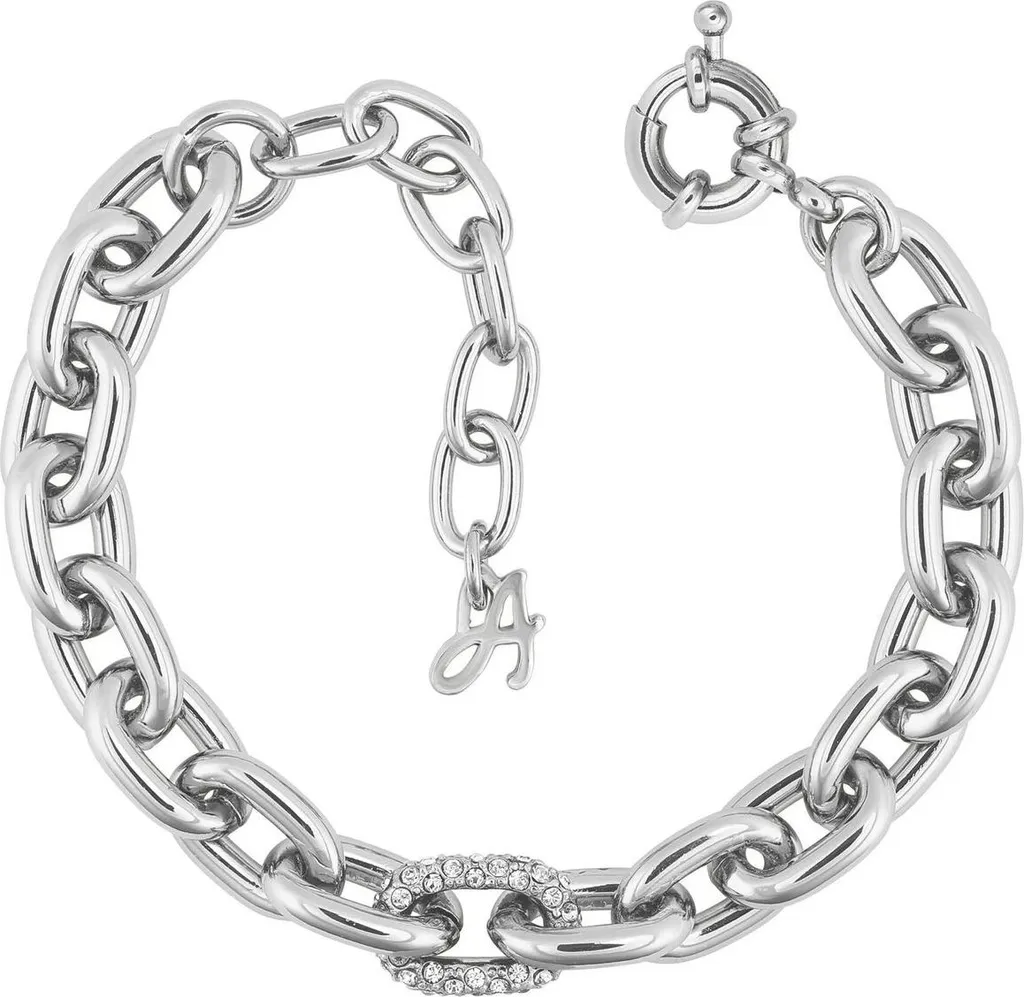 Adore 5448752: L'Eleganza del Bracciale Rigido Argentato 6cm per Lei