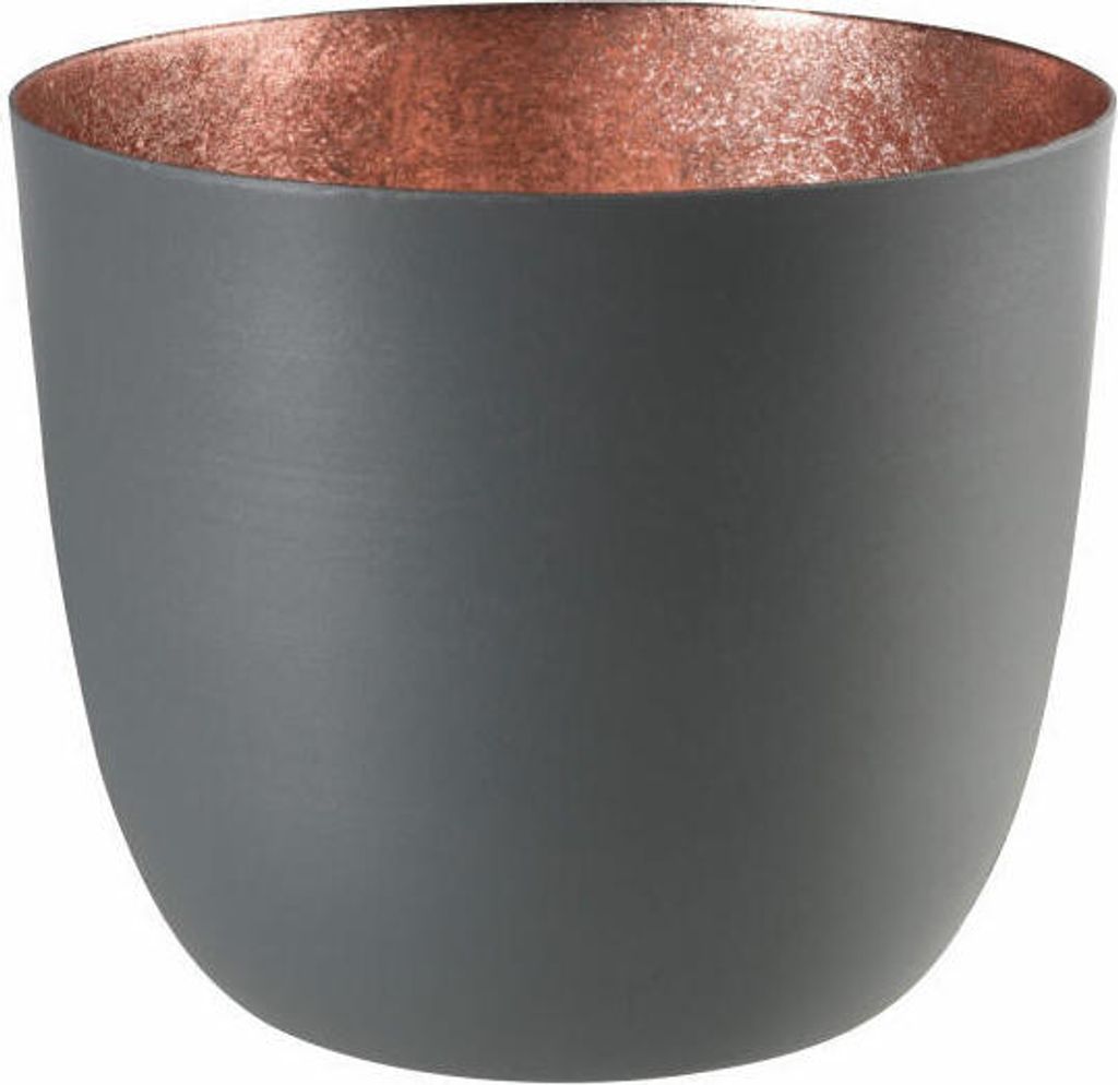 Gift Company Windlicht Madras M, Teelichthalter, Kerzenhalter, Eisen, Flannel / Rosé, 8.5 cm, 75850