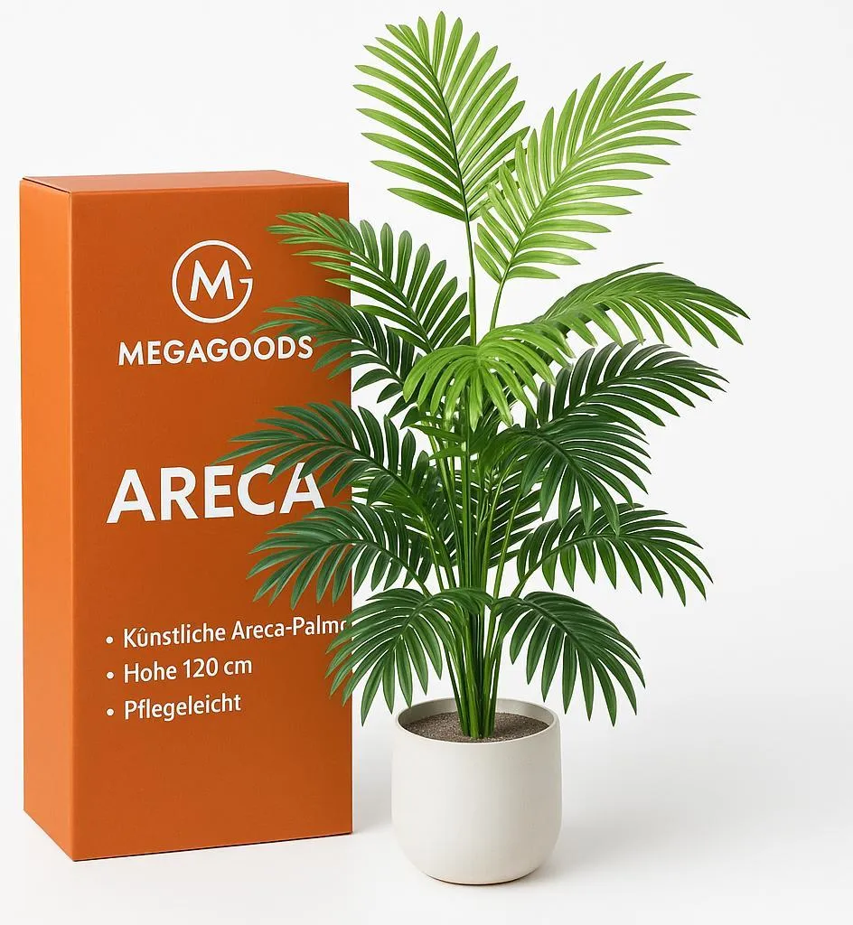 Palmier artificiel 120 cm Monstera pour terrasse et jardin sans entretien