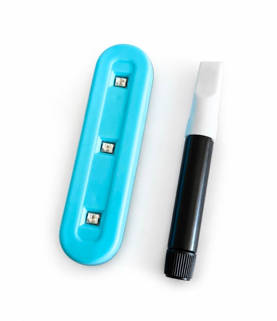 UV Led Licht Aushärtunglampe + Flüssigkleber Reparatur Produktbild 