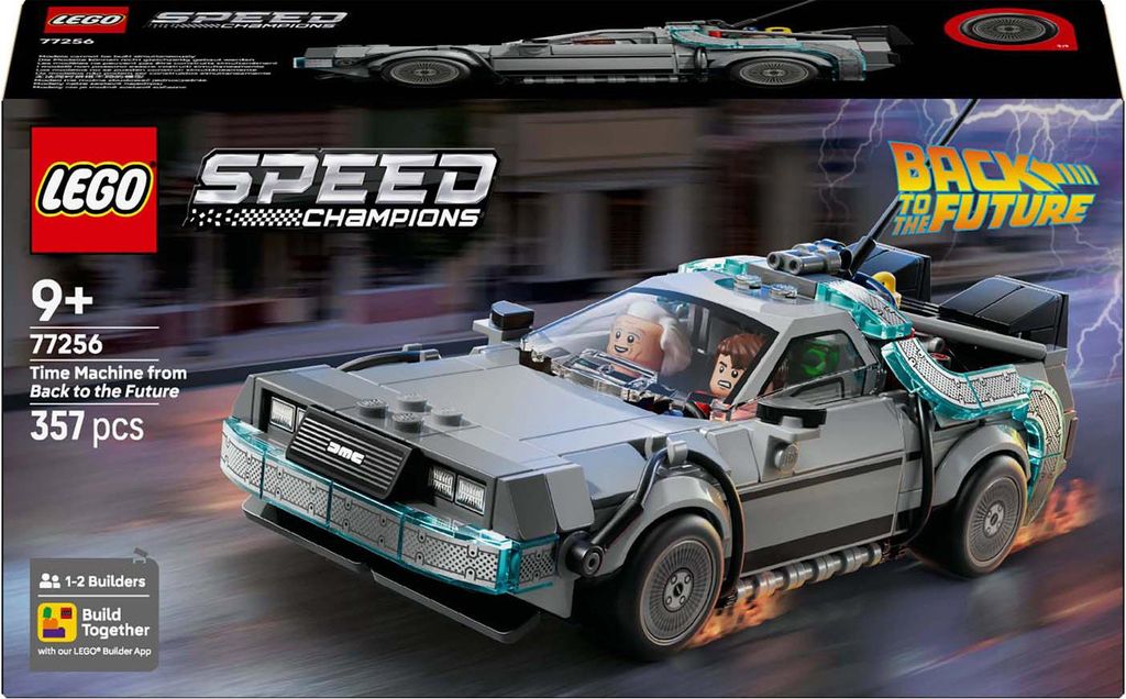 LEGO Speed Champions Time Machine da Ritorno al futuro - Immagine del prodotto 
