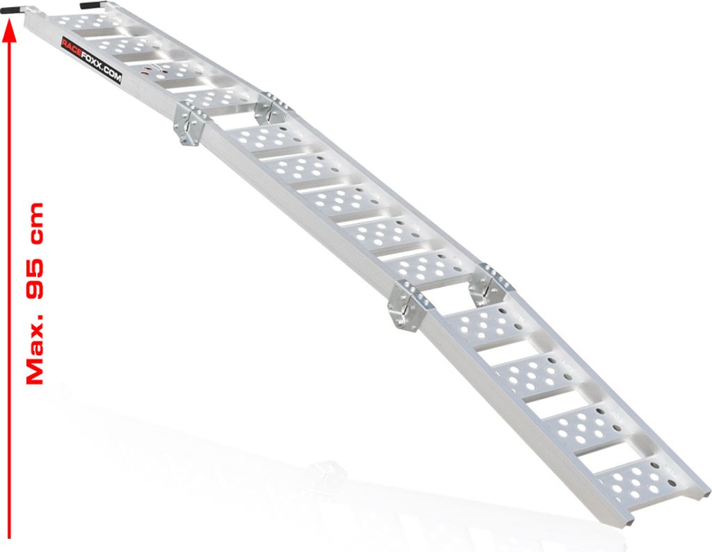 Auffahrrampe, Aluminium, kompakt faltbar, 201 cm