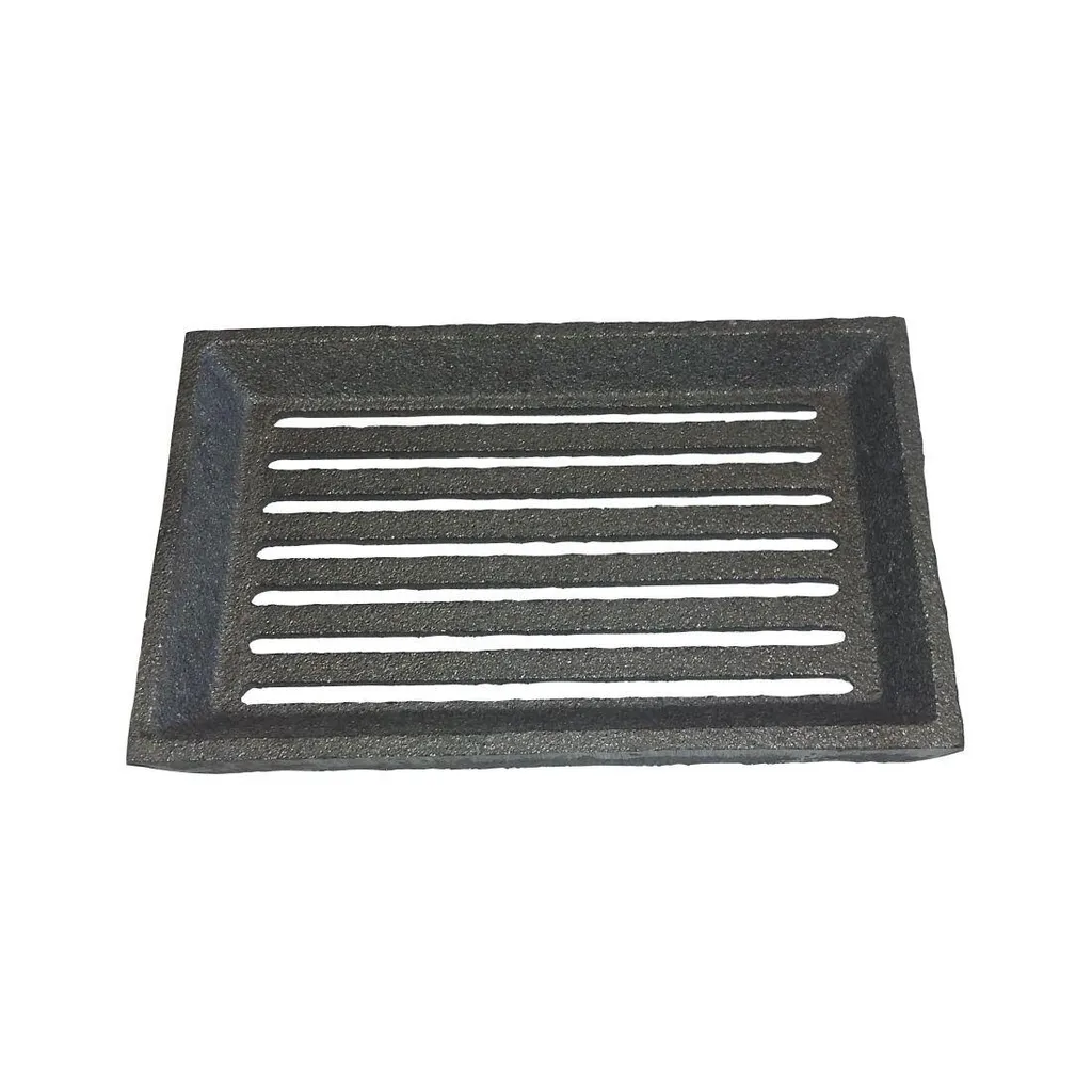Grille de décendrage en fonte ABX 154 x 254 mm pour insert et poêle