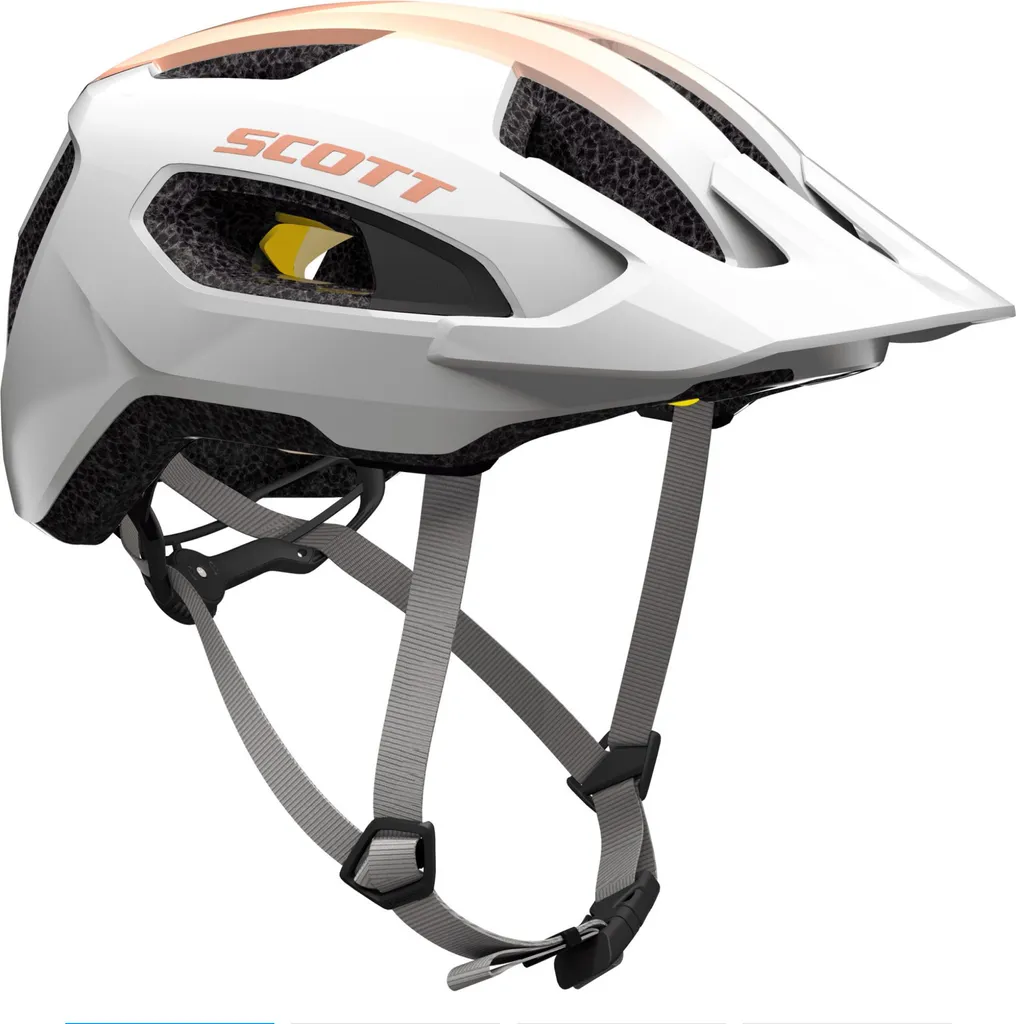 Casque VTT Scott Supra Plus Mips blanc M-L : confort pour sorties vélo