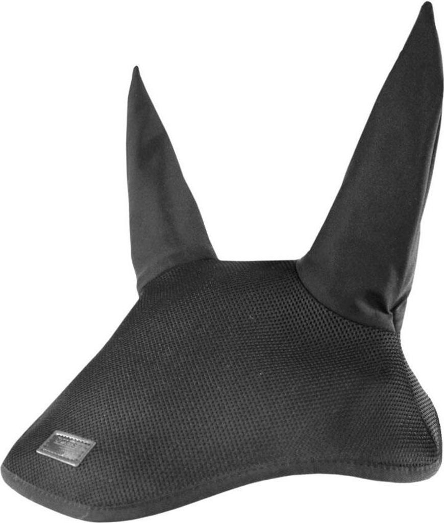 EQuest Fliegenohr Air Mesh, Fliegenschutz, Farbe:black/black, Größe:S Pony