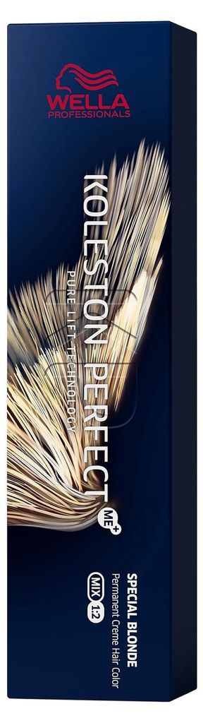 Wella Professionals Koleston Perfect Me+ Special Blonde Professionelle permanente Haarfarbe 12/81 60 ml