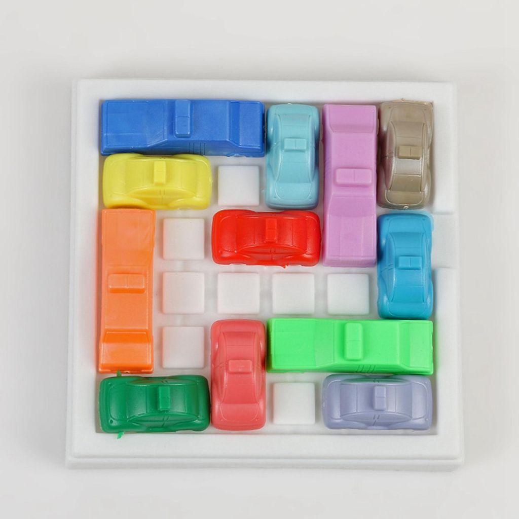 3D-Automodell-Labyrinth, Parkplatz, geometrisches Puzzle, pädagogisches Spielzeug, Puzzle-Spiel