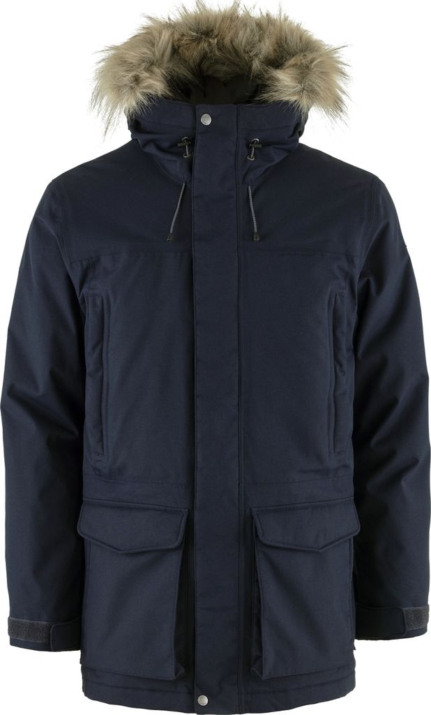 FJÄLLRÄVEN Fjällräven Nuuk Lite Parka Herren blau 50