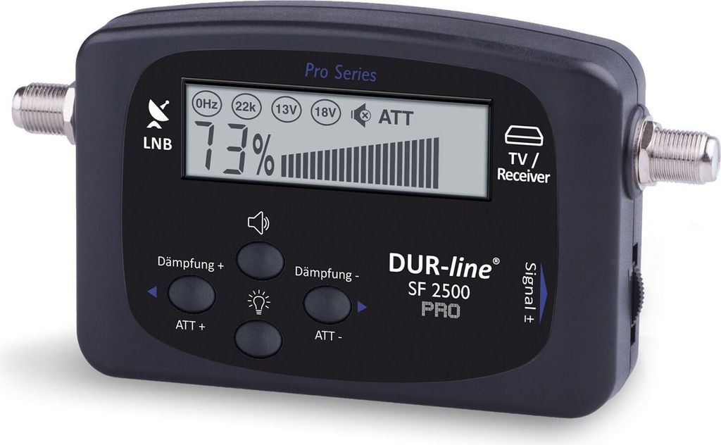 DUR-line Satfinder SF 2500 Pro avec écran multifonctions Image du produit 