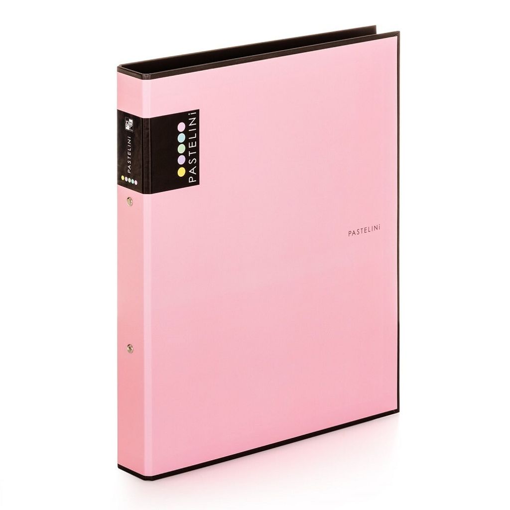 Binder R25-2 Ring A4 laminiert PASTELINI rosa