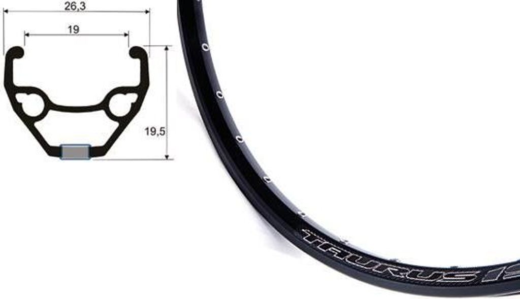 Ryde Felge Taurus 19 Felgen Taurus 19 19-559 32l sw