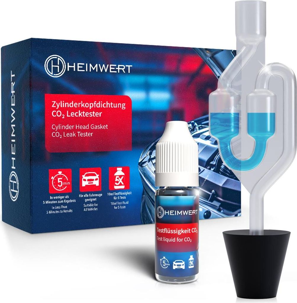 HEIMWERT Zylinderkopfdichtung Tester ohne Herumschrauberei Produktbild 