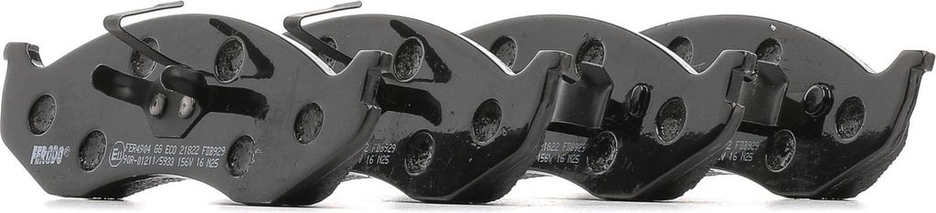 Bremsbelagsatz, Scheibenbremse FERODO FDB929