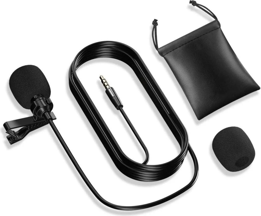 Microphone Lavalier Mozos Lavmic1 pour Interview et Vlog sur Téléphone - 2