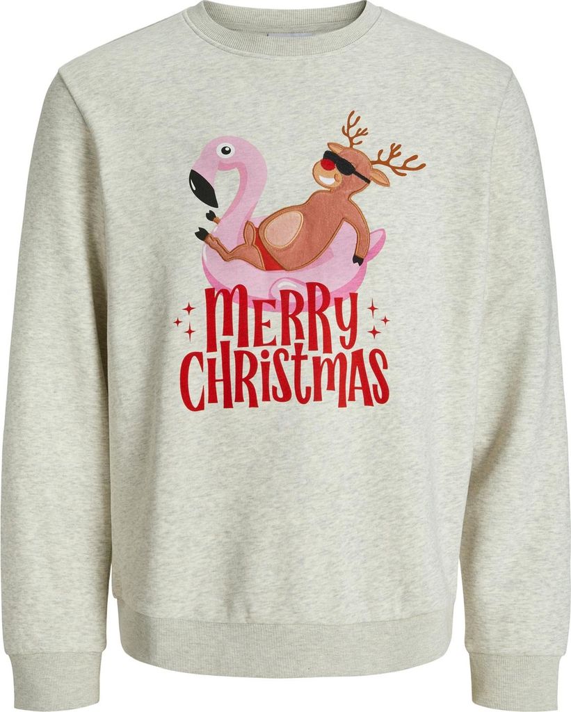 JACK & JONES Herren Sweatshirt Christmas Sweat Crew Neck Xmas