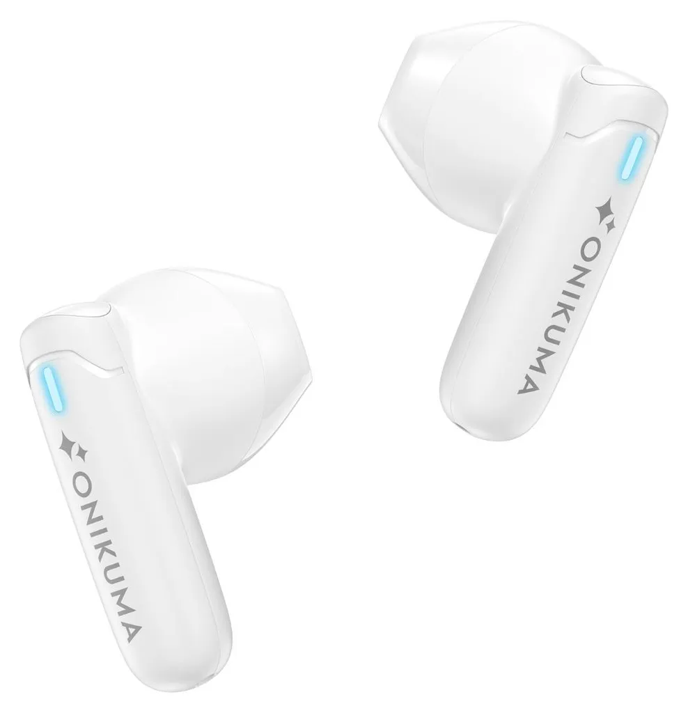 Écouteurs TWS Bluetooth 5.3 INF en ABS Blanc avec Charge Rapide Type-C - 5