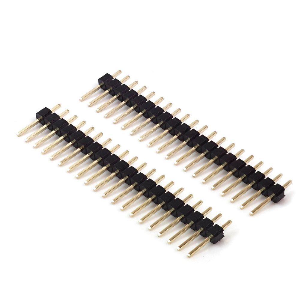 GTIWUNG 72 Stück Stiftleisten-Set 2.54mm - 40 Pin Header Für Arduino & Elektronik