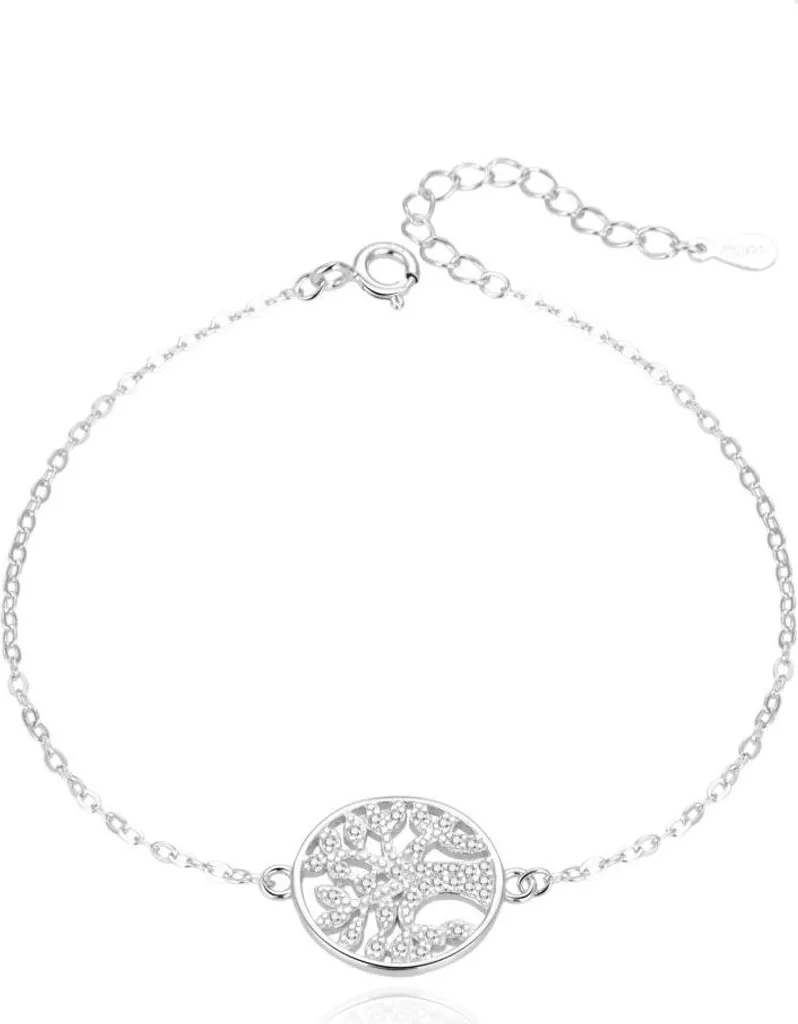 Bracelet Arbre de Vie Argent : Idée cadeau bijoux pour anniversaire