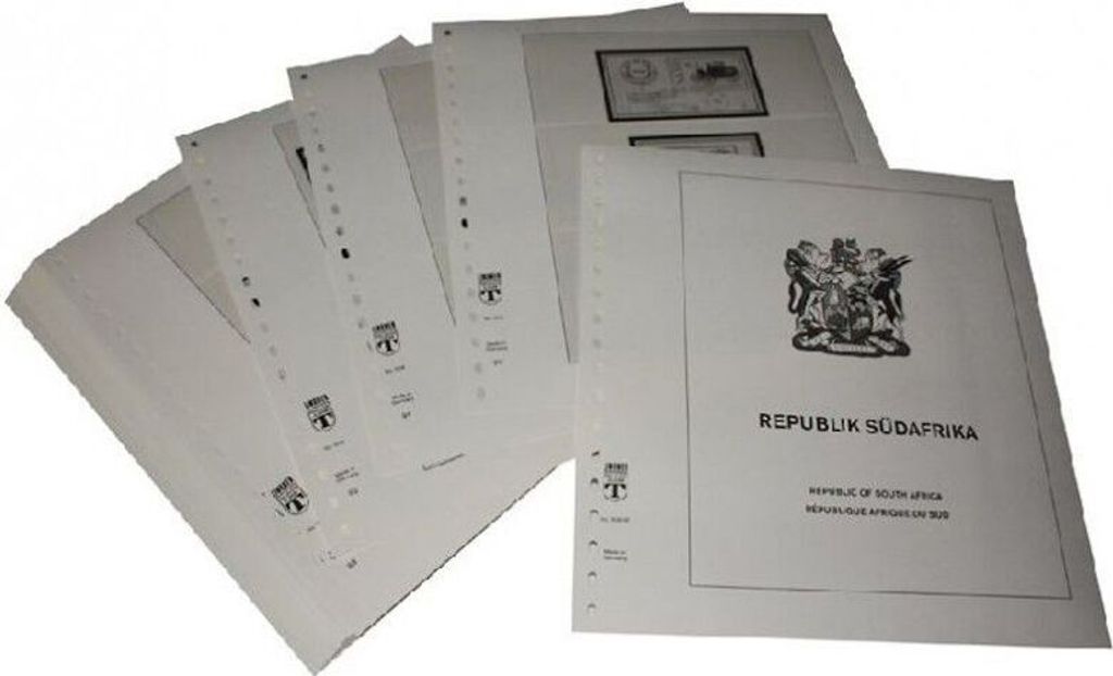 Lindner-T Vordruckblätter T508 Südafrika - Jahrgang 1910 bis 1960