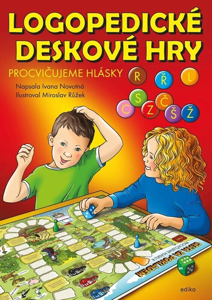 Jeux de Société Logopédiques Ivana Novotná avec Plateaux Illustrés Multi-Sons