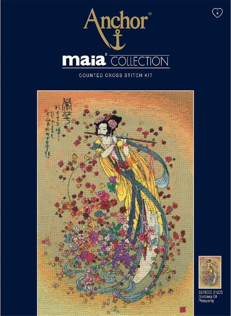 Auslaufmodell Anchor Maia Collection Kreuzstich-Set "Göttin Produktbild 