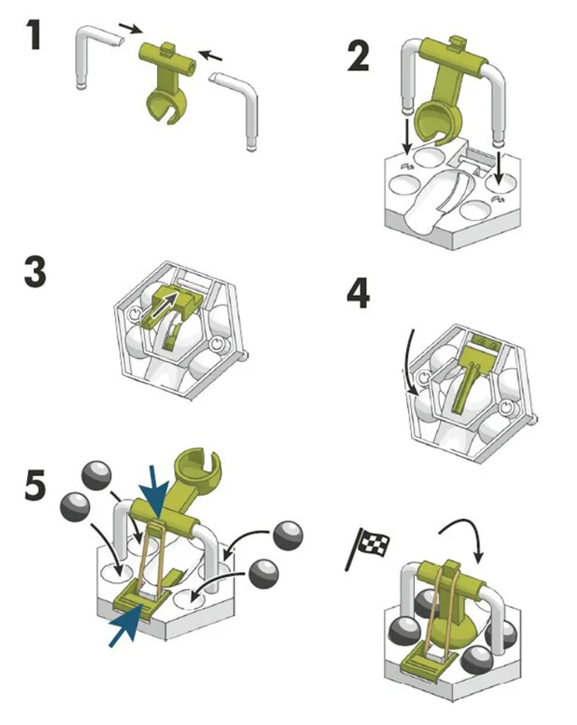 GraviTrax Catapulte extension pour parcours complexes et aériens