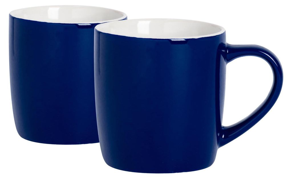 Argon Ta Farbige Kaffeetassen – 350 ml – Marineblau – Produktbild 