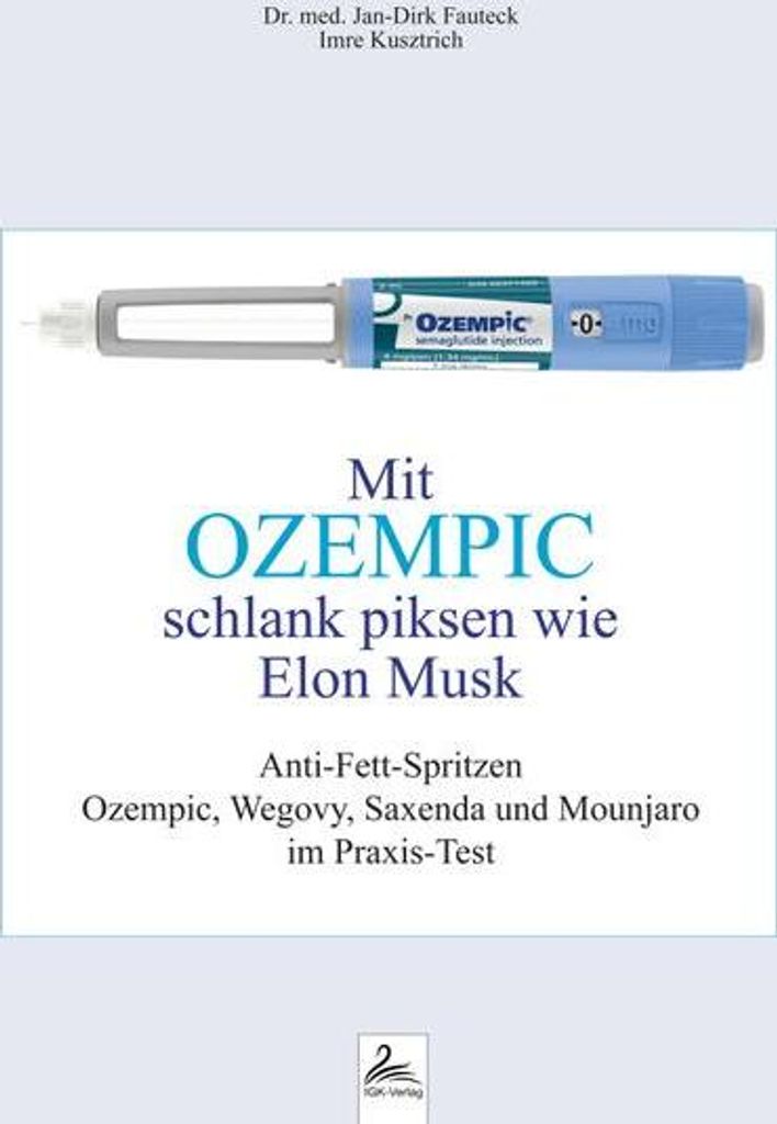 Mit OZEMPIC schlank piksen wie Elon Musk Obrázek produktu 