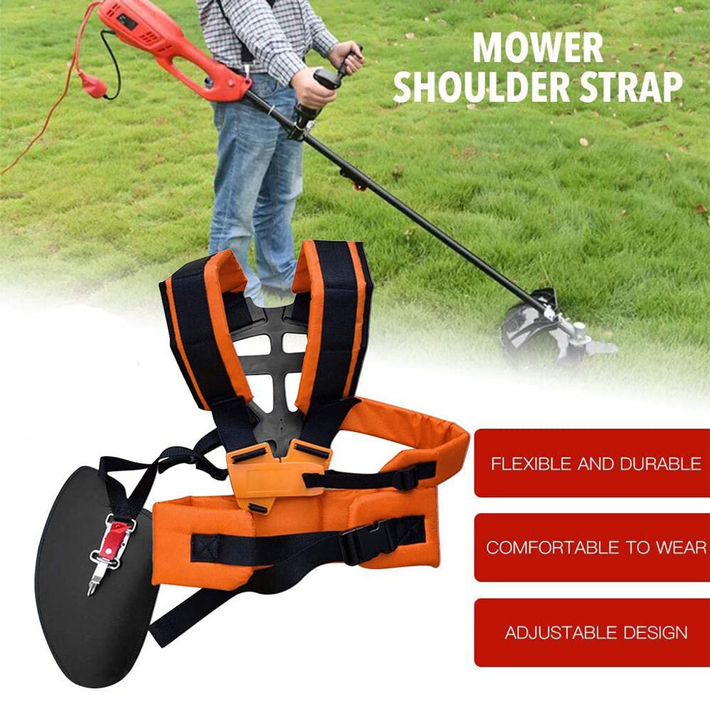 Doppel Schultergurt Für Motorsense - Ergonomischer Tragegurt Profi