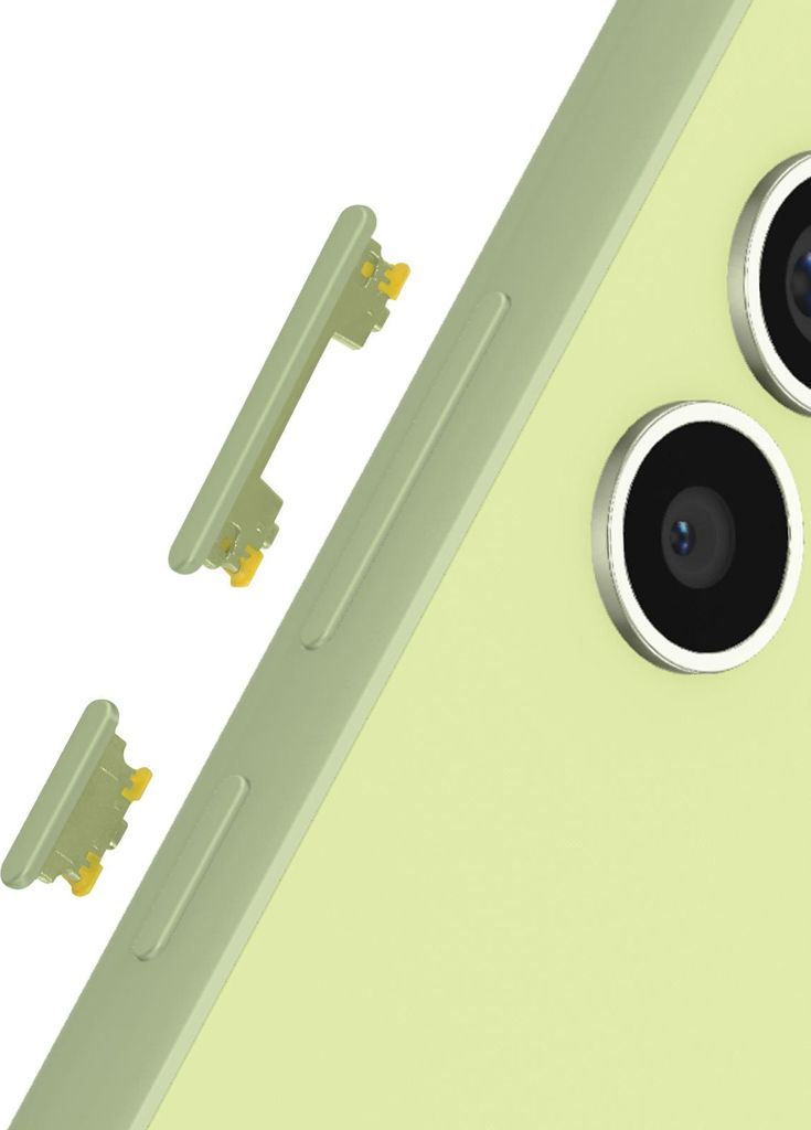 Clappio, Ersatz Power- & Lautstärketasten Galaxy A54 5G / A34 5G, Grün