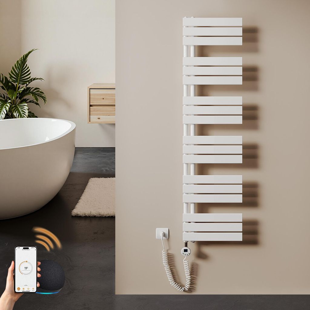 S'AFIELINA Handtuchheizkörper Elektrisch 1599×400mm, Produktbild 