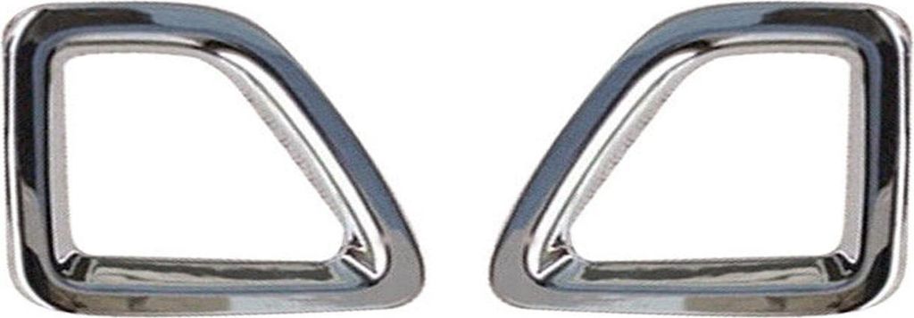 Lufteinlass Air Vent Lüftungs Abdeckung für Jeep Cherokee 2014-2018 Chrom ABS 2x