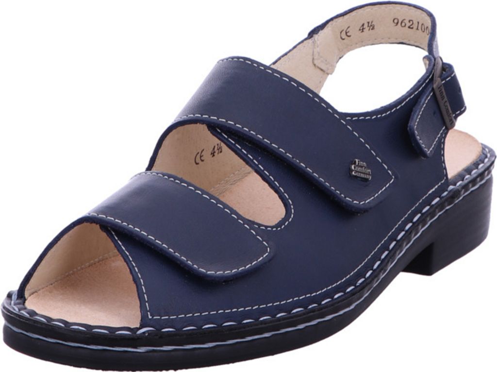 Finn Comfort Komfort Sandalen Tahiti Damen 383537333738 Blau 38 EU